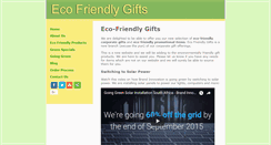 Desktop Screenshot of ecofriendlygifts.co.za